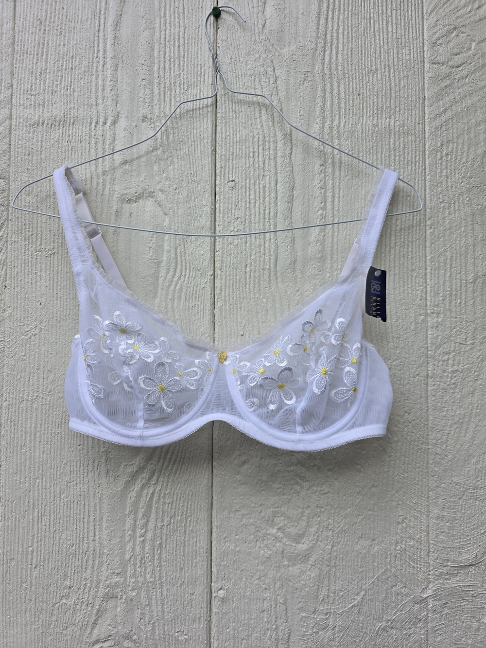 Hillard and Hansen 36D Daisy Balconette New With Tags